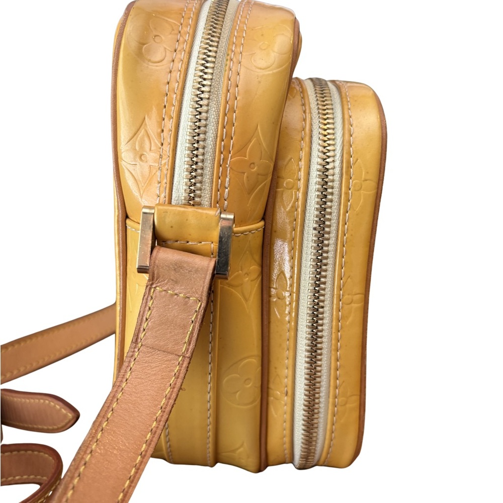 Louis Vuitton Yellow Monogram Vernis Crossbody Bag - Picture 2 of 7